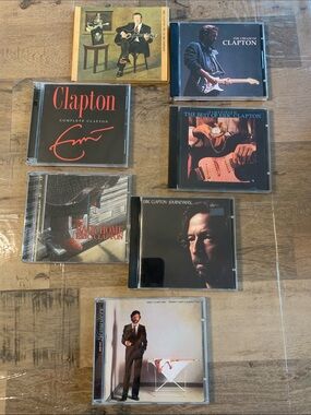 Eric Clapton Blues CD Collection Lot of 7 CD,s